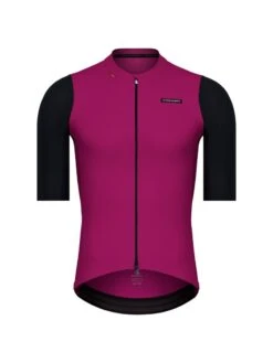 Alde Short Sleeve Jersey Etxeondo Man Magenta/Black