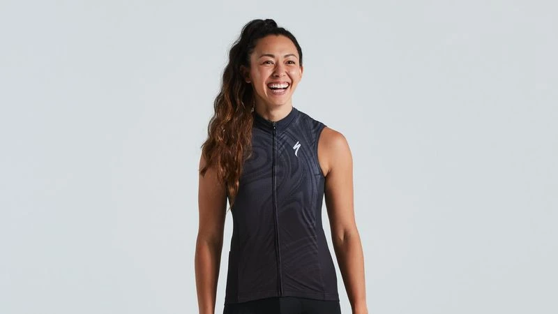 Rbx Comp Jersey Sleeveless Specialized Woman Black 3 Rbx Comp Jersey Sleeveless Specialized Woman Black