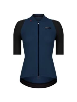 Alda Short Sleeve Jersey Etxeondo Woman Petroleum/Black