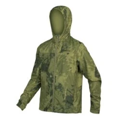 Hummvee Shell Waterproof Jacket Hardshell Endura Man Olive Green