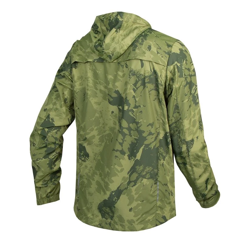 Hummvee Shell Waterproof Jacket Hardshell Endura Man Olive Green 4 Hummvee Shell Waterproof Jacket Hardshell Endura Man Olive Green - Image 2