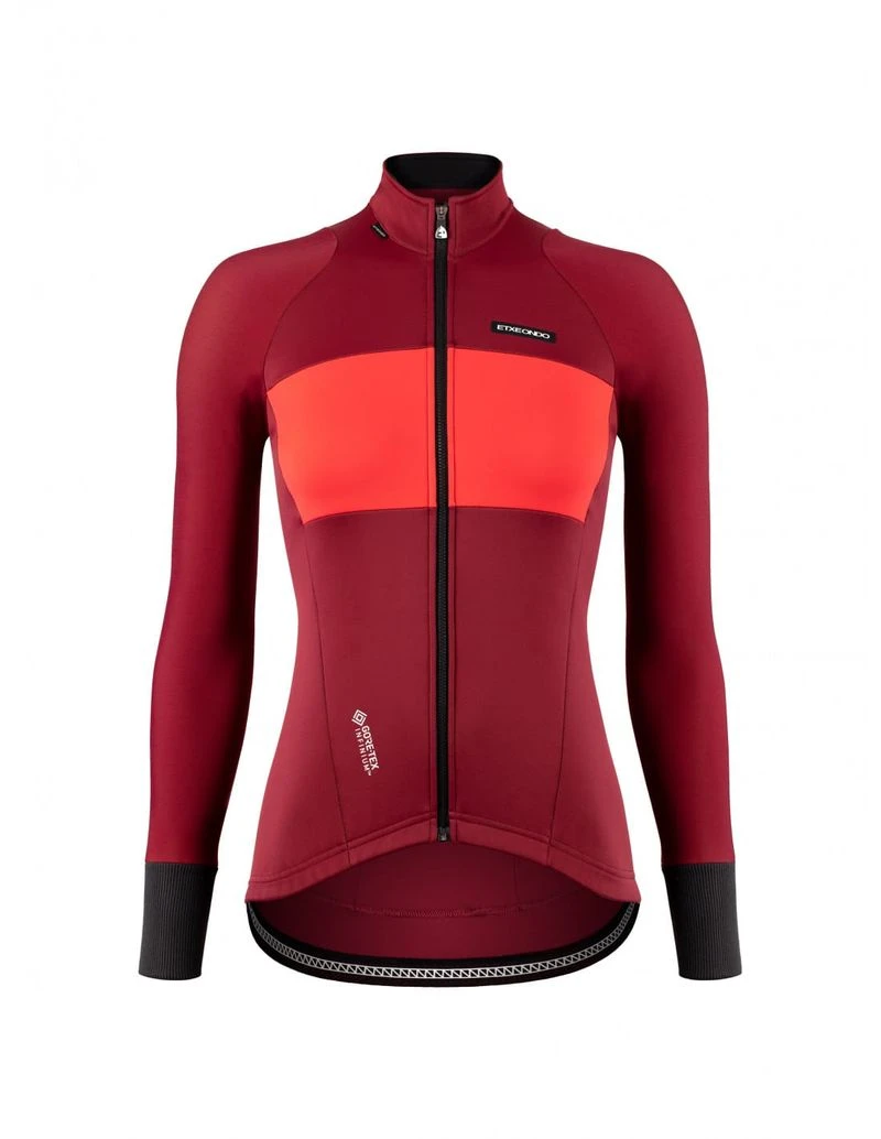 Lurra Jacket Etxeondo Woman Garnet/Red 3 Lurra Jacket Etxeondo Woman Garnet/Red