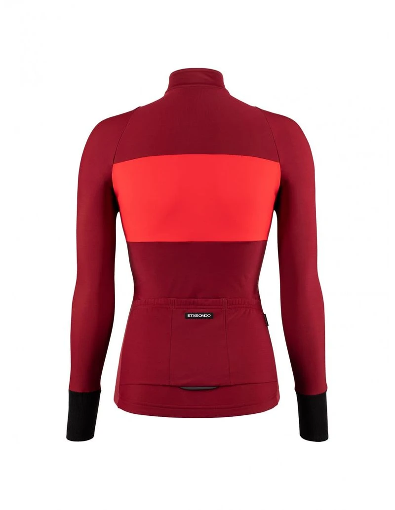 Lurra Jacket Etxeondo Woman Garnet/Red 4 Lurra Jacket Etxeondo Woman Garnet/Red - Image 2