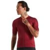 SL R Logo Short Sleeve Jersey Specialized Men Maroon