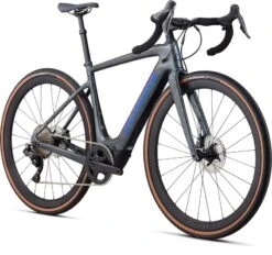 Creo SL Expert Carbon Evo Electric Road Bicycle Specialized 2020 Black Granite/Green Blue Chameleon