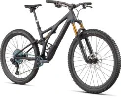 Stumpjumper S-Works Mtb Specialized 2022 Satin Brushed Black Liquid Metal/Gloss Black/Black Logos