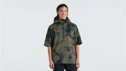 Altered Trail Rain Anorak Short Sleeve Specialized Oak Green