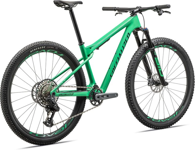 Epic World Cup Expert Specialized 2024 Gloss Electric Green/Forest Green Pearl 5 Epic World Cup Expert Specialized 2024 Gloss Electric Green/Forest Green Pearl - Image 3